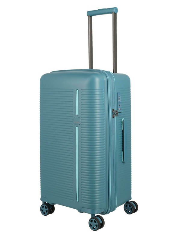 Travelite Reisekoffer Travelite Roomer Trunk M Aqua
