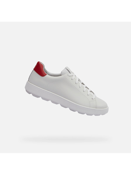Geox Weiße Herren Geox Spherica ECUB-1 Turnschuhe