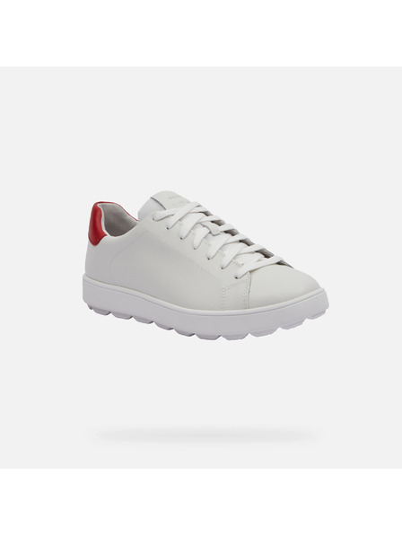 Geox Weiße Herren Geox Spherica ECUB-1 Turnschuhe