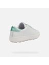 Geox Weiß Damen Geox Spherica ECUB-1 Turnschuhe