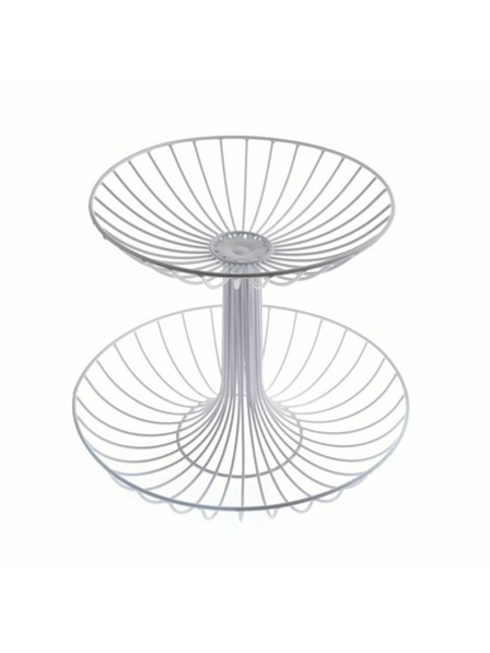 Casa de Engel Etagere aus Metall, weiß, 0/4