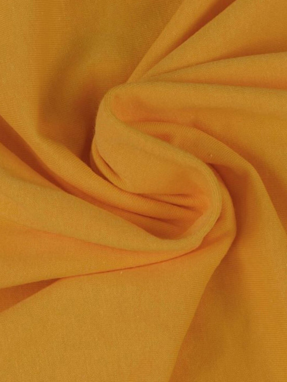 Kvalitex Jersey Einzelbettlaken 140x200cm tiefgelb
