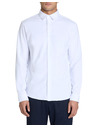 Celio Weißes Herrenhemd Celio Lajersey