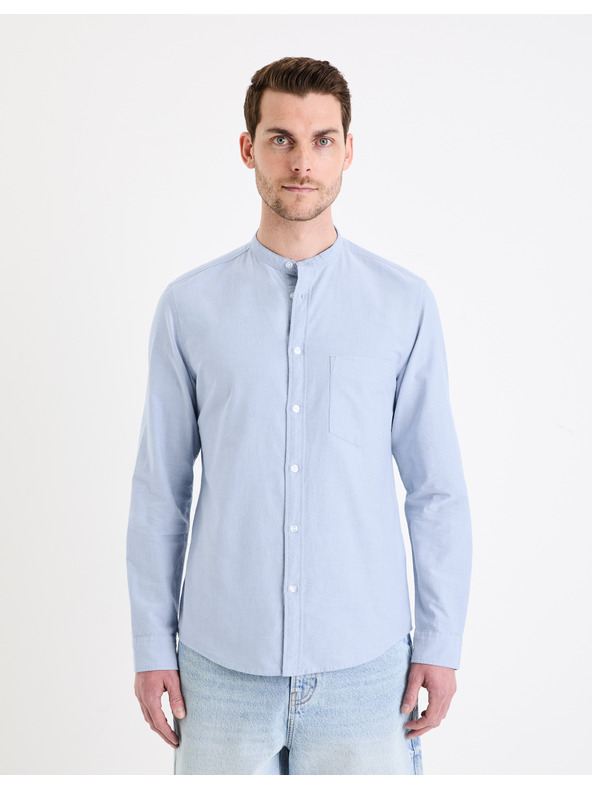 Celio Hellblaues Herrenhemd Celio Daxfordmao