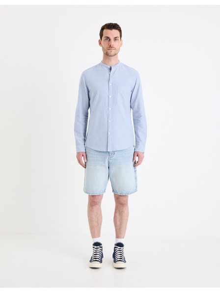 Celio Hellblaues Herrenhemd Celio Daxfordmao