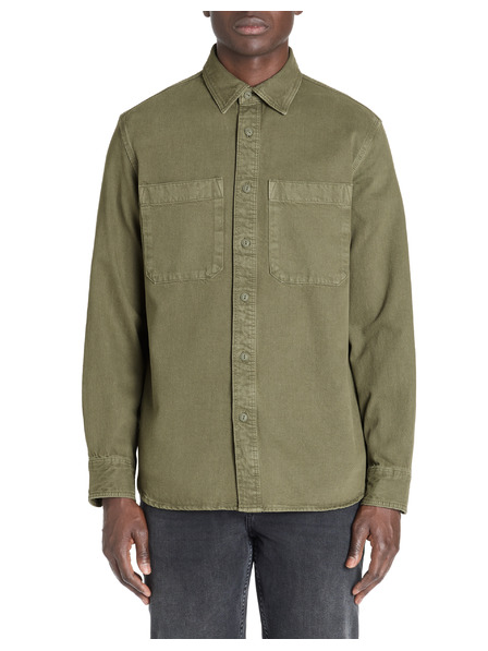 Celio Khaki Herrenhemd Celio Lanime