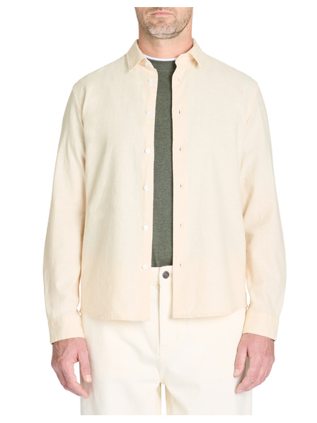 Celio Beige Herrenhemd Celio Lachambray