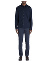 Celio Dunkelblaues Herrenhemd Celio Lajersey
