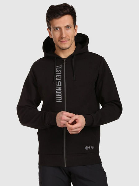 Kilpi Herren Kapuzenpullover aus Baumwolle Kilpi AVILA-M Schwarz