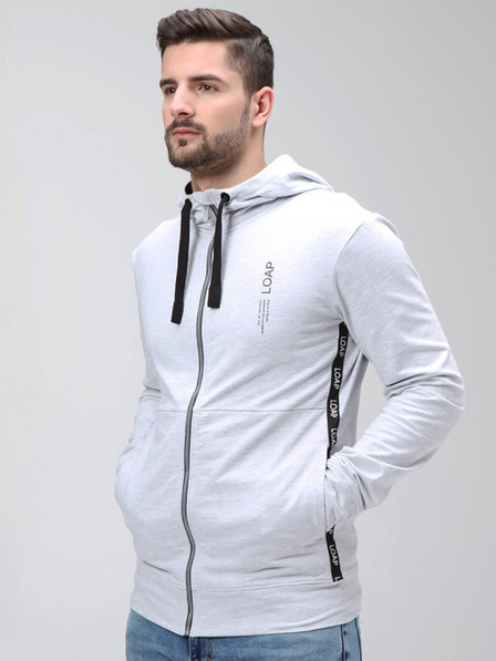 Loap Graue Herren-Sweatjacke LOAP EWOLUCION