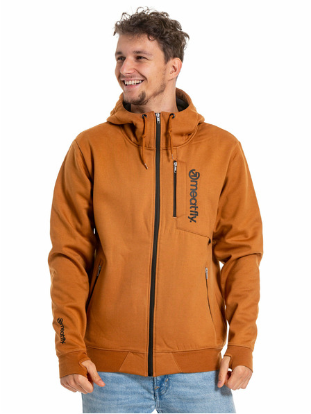 Meatfly Meatfly Herren-Funktionssweater Lightyear Brown Sugar | Braun | Größe