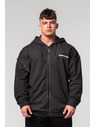 Nebbia Abgewaschenes Sweatshirt mit Reißverschluss GYM BRO 362