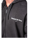 Nebbia Abgewaschenes Sweatshirt mit Reißverschluss GYM BRO 362
