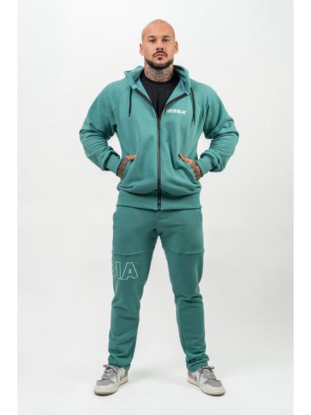 Nebbia Langes Sweatshirt mit Reißverschluss BEYOND ORDINARY 707