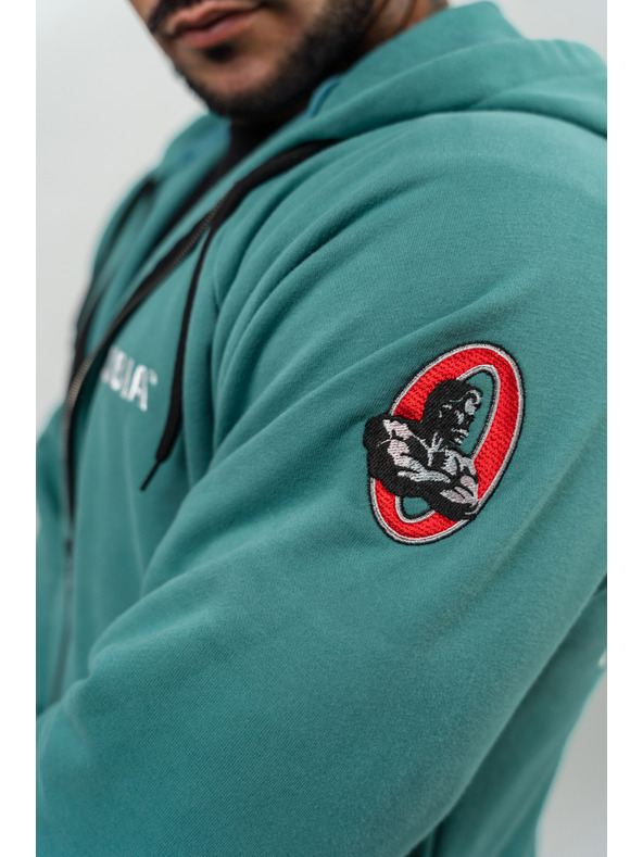 Nebbia Langes Sweatshirt mit Reißverschluss BEYOND ORDINARY 707