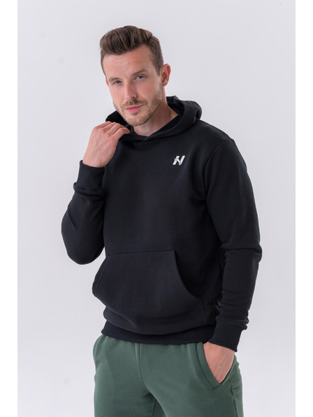 Nebbia Sweatshirt mit Kapuze und Fronttasche 331 Nebbia