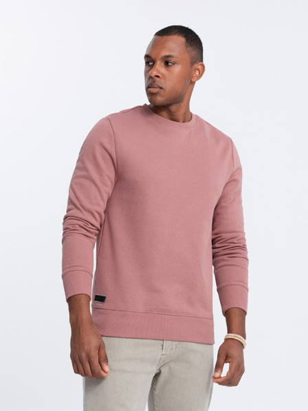 Ombre Clothing Herren Baumwoll-Sweatshirt BASIC Ombre Clothing