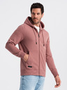 Ombre Clothing Herren Baumwoll-Sweatjacke BASIC Ombre Clothing