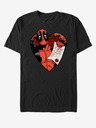 ZOOT.Fan Schwarzes Unisex Marvel Deadpool Listen-T-Shirt
