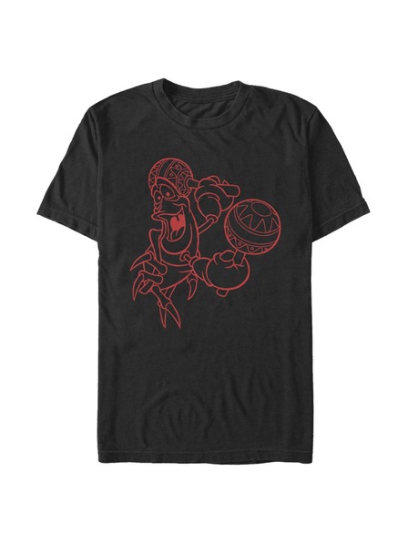 ZOOT.Fan Schwarzes Herren Disney Sebeztian Front T-Shirt