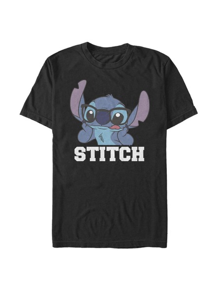 ZOOT.Fan Schwarzes Herren Disney STITCH T-Shirt