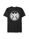 ZOOT.Fan Schwarzes Herren Marvel Crusty Shield T-Shirt
