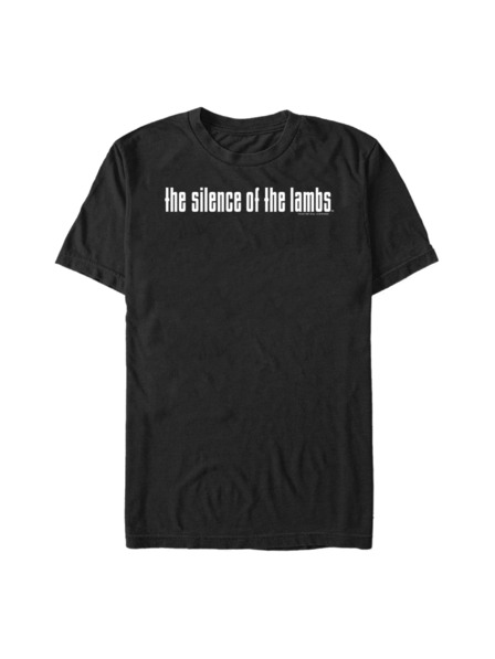 ZOOT.Fan MGM Das Schweigen der Lämmer Weißes Logo Herren T-Shirt Schwarz