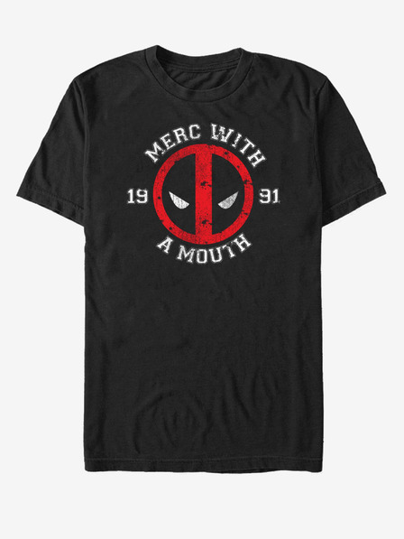ZOOT.Fan Schwarzes Unisex T-Shirt Marvel Merc