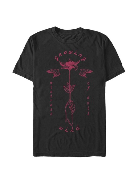 ZOOT.Fan Schwarzes Herren T-Shirt Disney Wachsende Wildrose