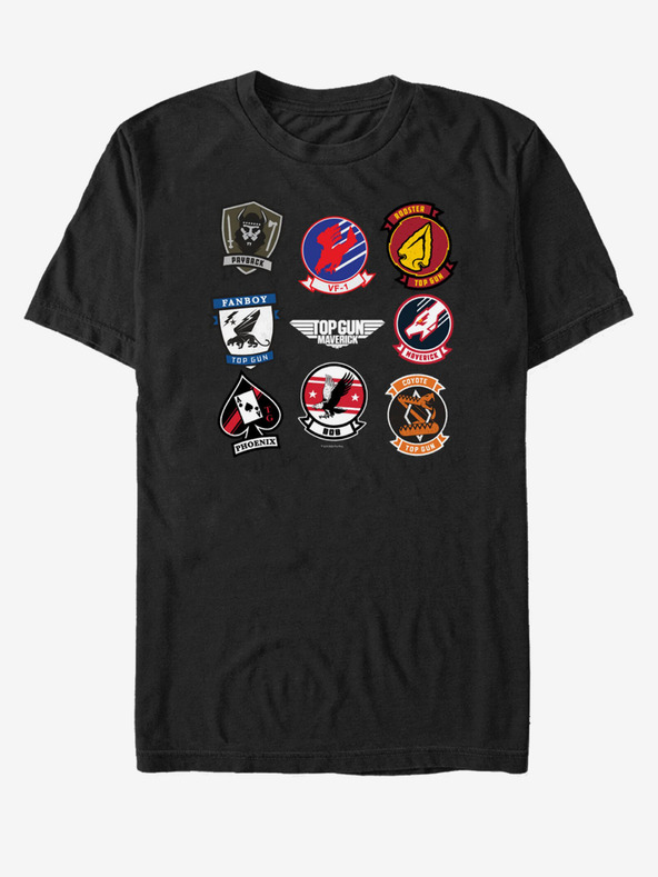 ZOOT.Fan Schwarzes Unisex T-Shirt Paramount Red Eagle