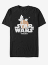 ZOOT.Fan Schwarzes Unisex-T-Shirt Star Wars Sunset Duo