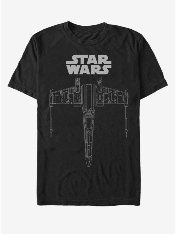 ZOOT.Fan Schwarzes Herren Star Wars X-wing Dash T-Shirt