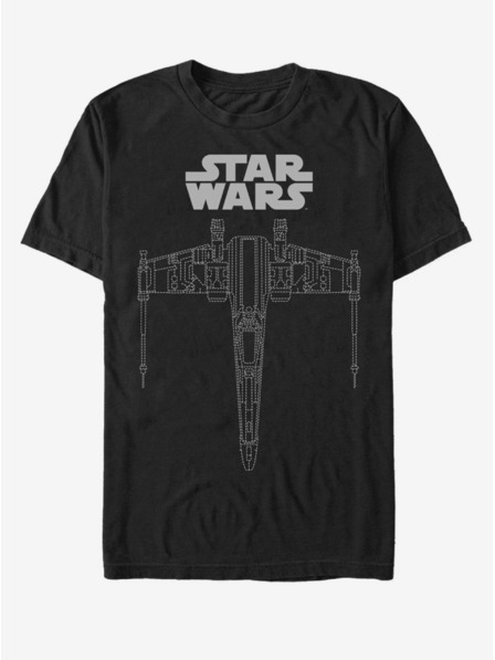 ZOOT.Fan Schwarzes Herren Star Wars X-wing Dash T-Shirt