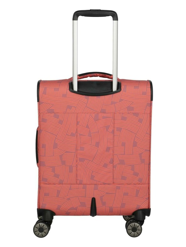 Travelite Reisekoffer Travelite Skaii 4w S Print Peach
