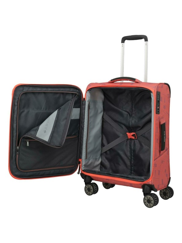 Travelite Reisekoffer Travelite Skaii 4w S Print Peach