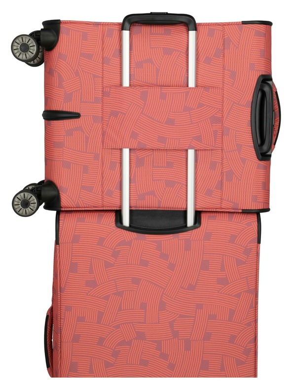 Travelite Reisekoffer Travelite Skaii 4w S Print Peach