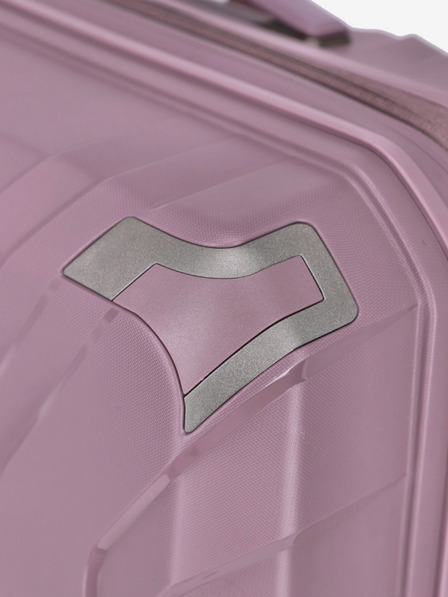 Travelite Rosa Damen Travelite Elvaa 4w M Rosé Reisekoffer