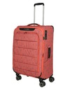 Travelite Reisekoffer Travelite Skaii 4w M Print Peach
