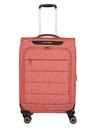 Travelite Reisekoffer Travelite Skaii 4w M Print Peach