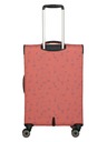 Travelite Reisekoffer Travelite Skaii 4w M Print Peach