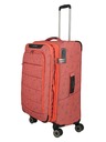Travelite Reisekoffer Travelite Skaii 4w M Print Peach