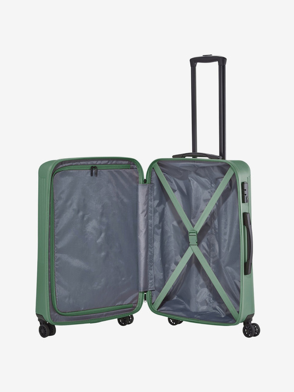 Travelite Dreier-Set Travelite Bali S,M,L Grün Reisekoffer