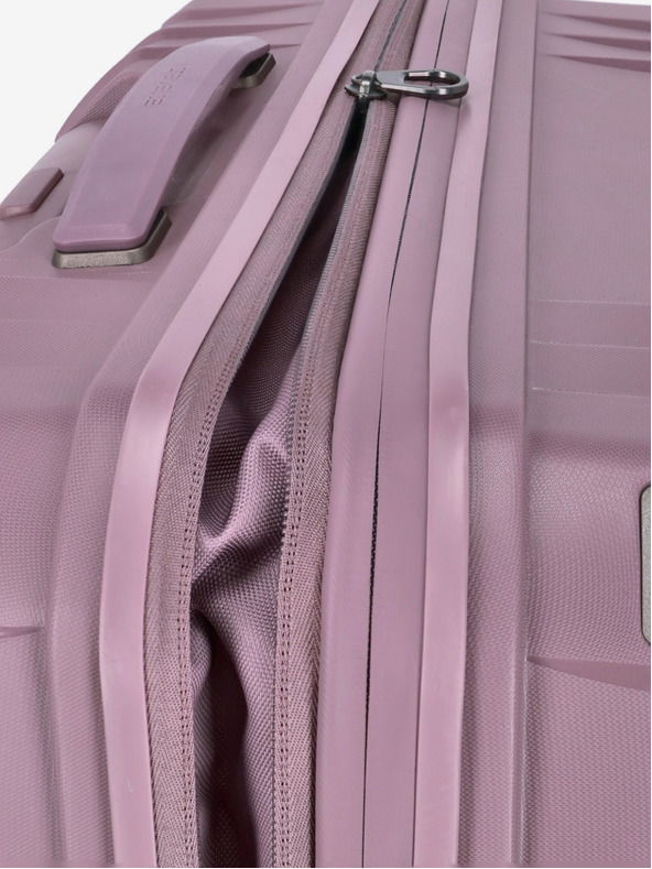 Travelite Set aus drei Damen-Reisekoffern in rosa Travelite Elvaa 4w S,M,L Rosé