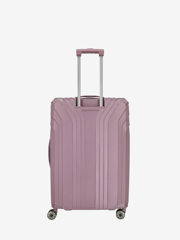 Travelite Set aus drei Damen-Reisekoffern in rosa Travelite Elvaa 4w S,M,L Rosé