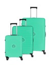 Travelite Travelite Orbita S,M,L Grüner Reisekoffer Set