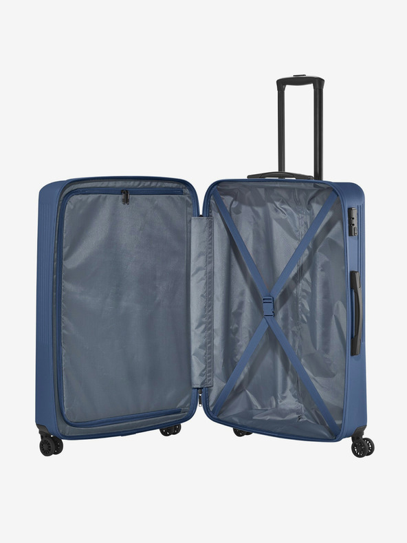 Travelite Dreier-Set Travelite Bali S,M,L Blau Reisekoffer