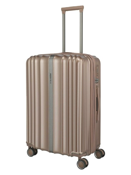 Travelite Reisekoffer Travelite Paros 4w M Cappuccino