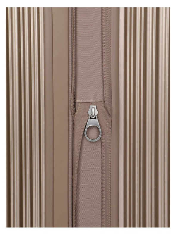 Travelite Reisekoffer Travelite Paros 4w M Cappuccino