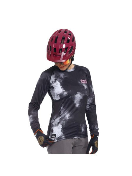 Horsefeathers Damen-Bike-Trikot Deco grau HORSEFEATHERS