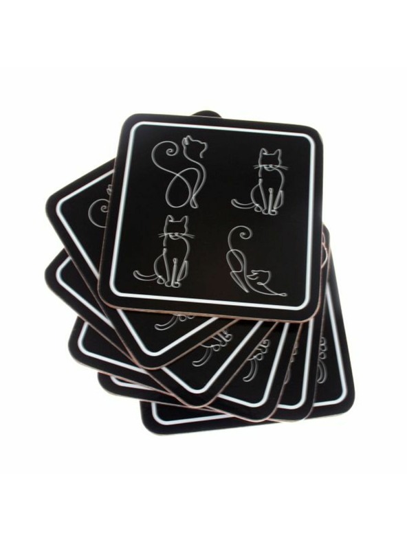 Casa de Engel Cork Coasters - Set of 6, 0/60